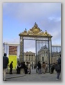 Gate into Château de Versailles