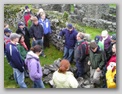 Our group around a holy well