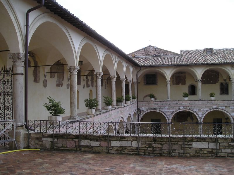 The monastery courtyard (large)