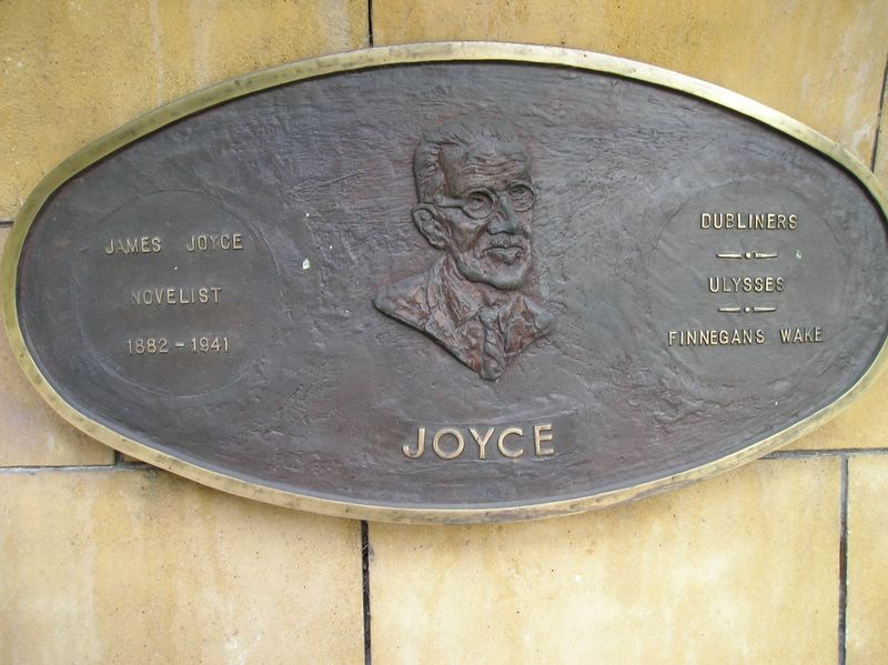 James Joyce Nameplate (large)