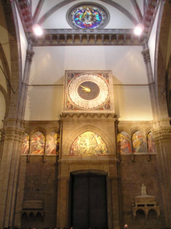 Clock in Duomo (large)