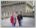 Tom and I on top of Uffizi