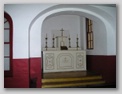 Altar in Catholic chapel