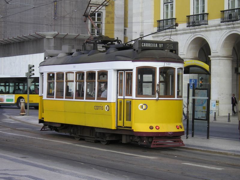 Old trams in Lisboa (large)