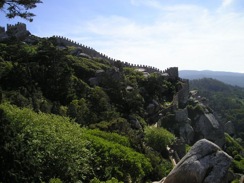 The castle walls (large)
