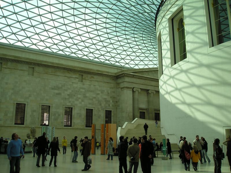 Great Court in British Museum (large)