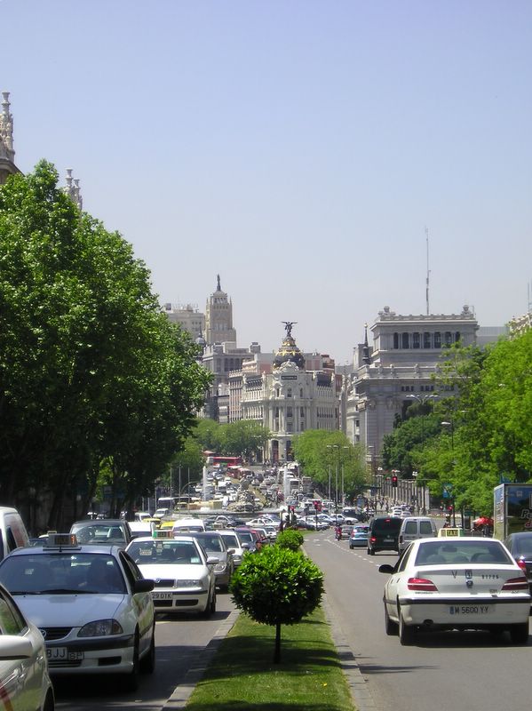 View toward Plaza de Cibeles (large)