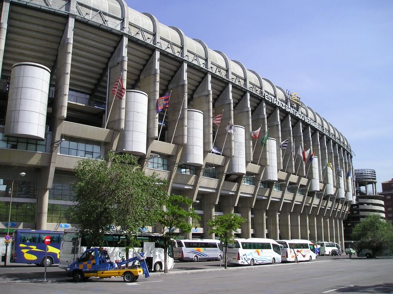 Estadio Santiago Bernabéu (home of Real Madrid) (large)