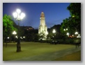 Plaza de España at night