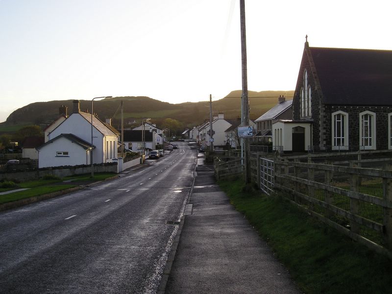 Main street in Ballintoy (large)