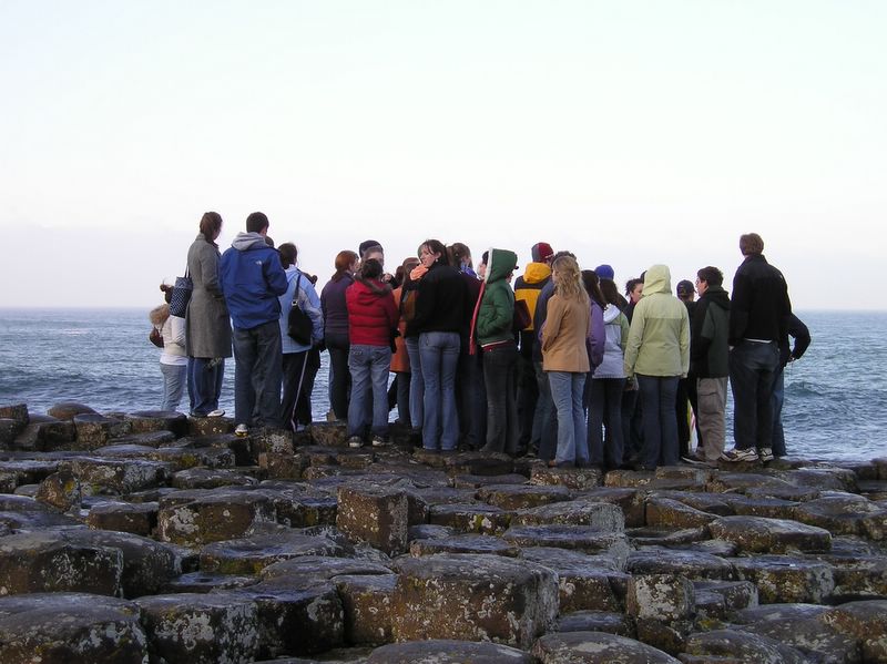 Group on the causeway (large)