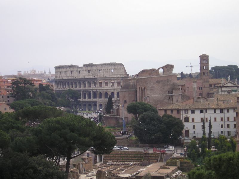 View of the forum from Capitoline Hill (large)