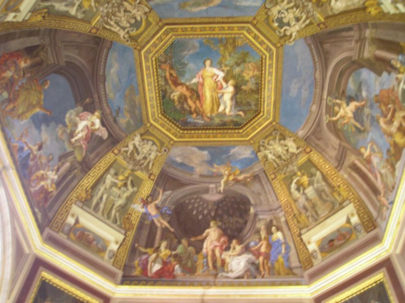 One of many frescoed ceilings (large)