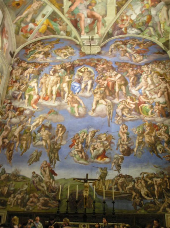 The Last Judgement in Sistine Chapel (large)