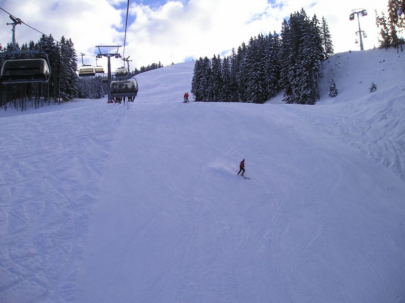 Looking at a ski slope (large)