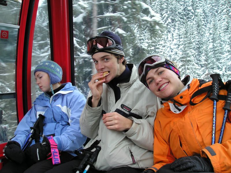 Group in the gondola (large)
