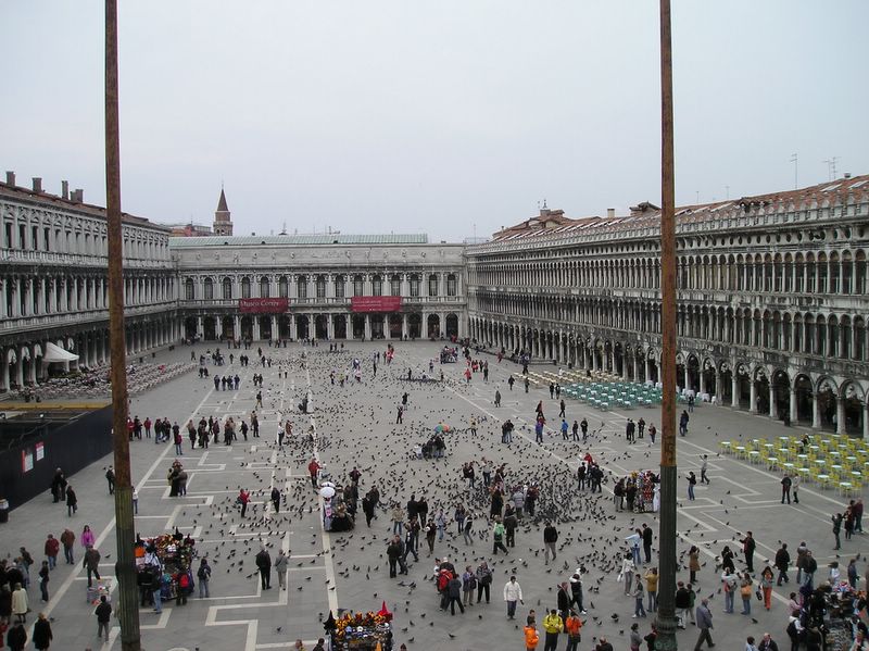 Piazza San Marco from the basilica (large)