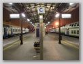 Verona train station at midnight